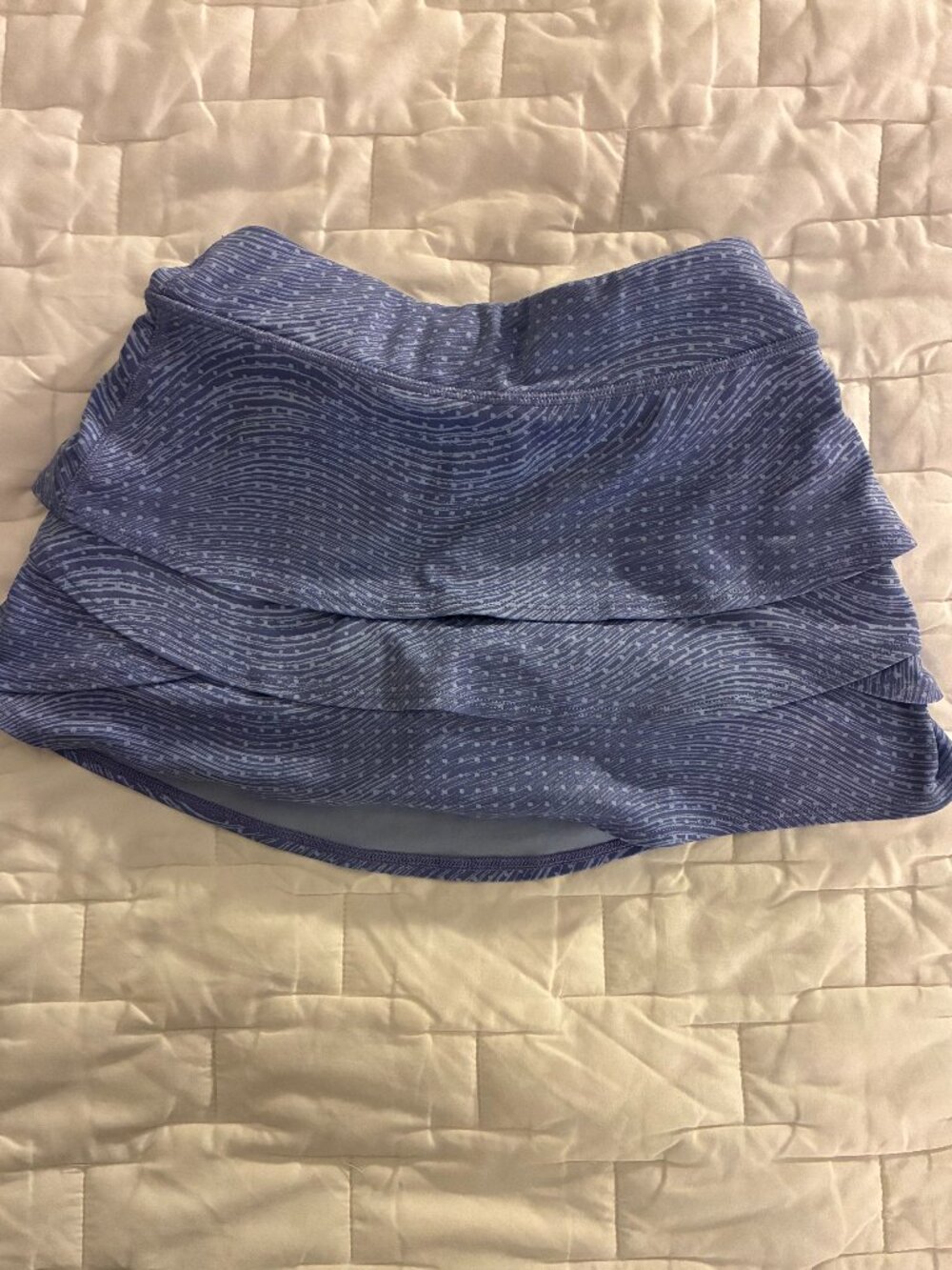 Athleta Girl Swing Skort Periwinkle Spotted